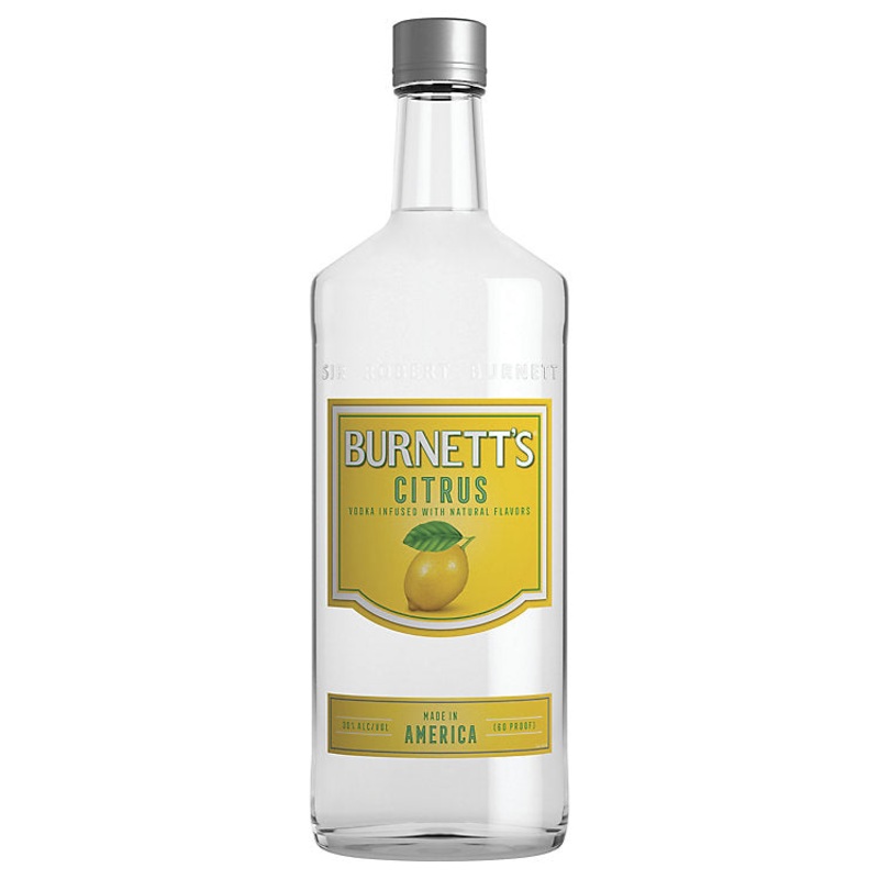 Burnett's Citrus Flavored Vodka 60 750 ML