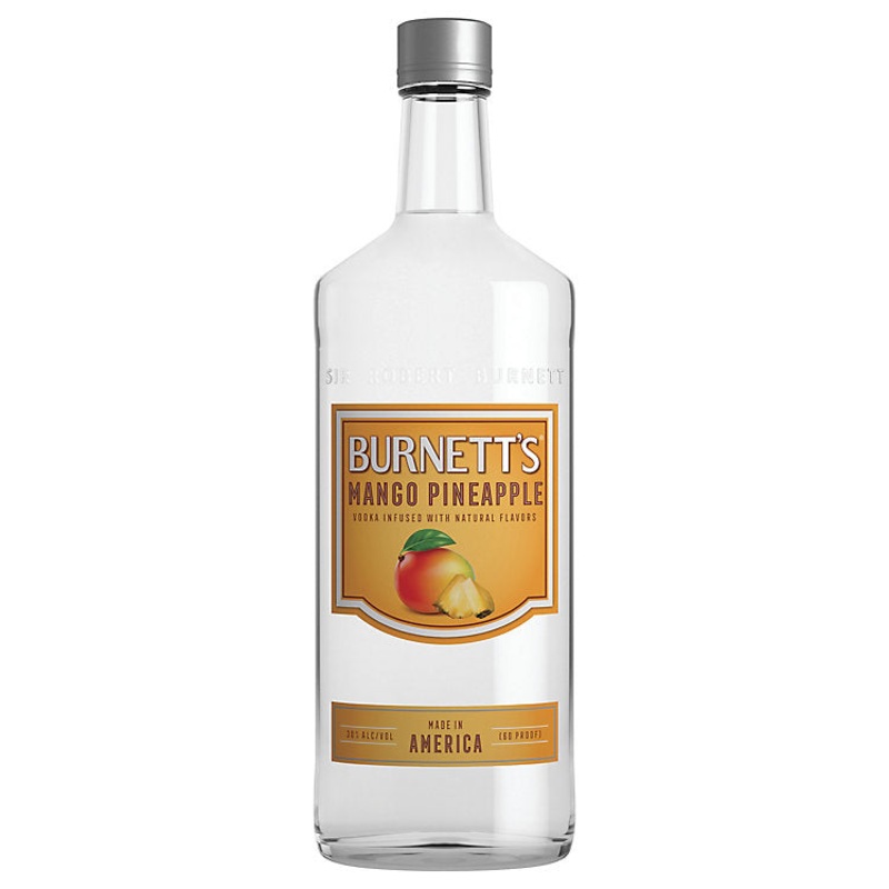 Burnett's Mango Pineapple Flavored Vodka 60 750 ML