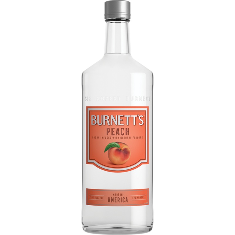 Burnett'S Peach Flavored Vodka 60 750 ML