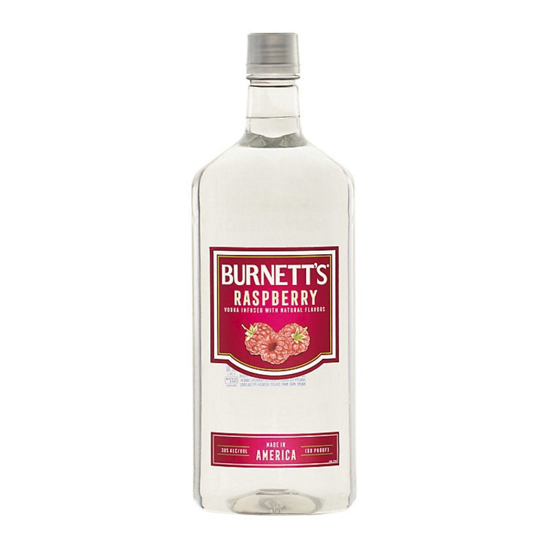 Burnett's Raspberry Flavored Vodka 60 1.75 L