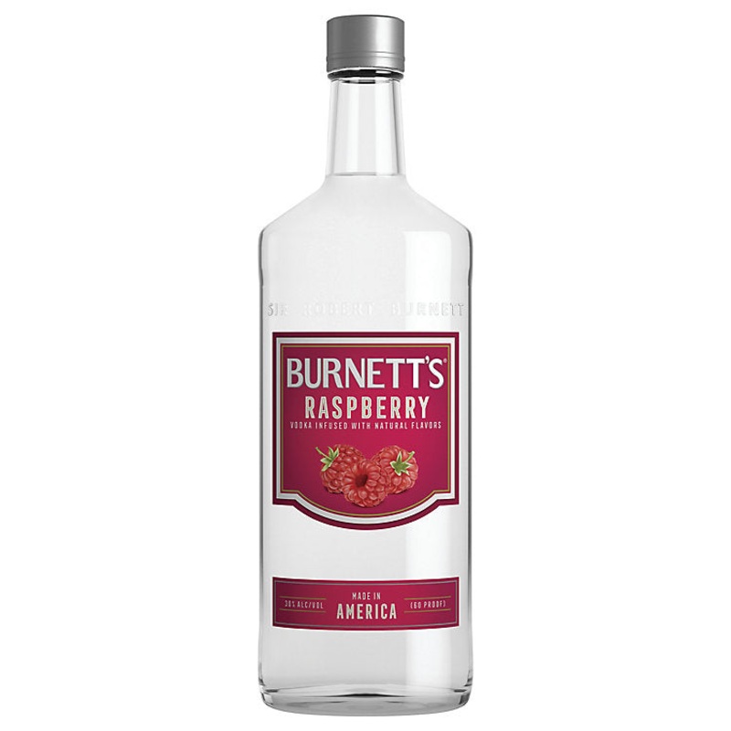 Burnett's Raspberry Flavored Vodka 60 750 ML